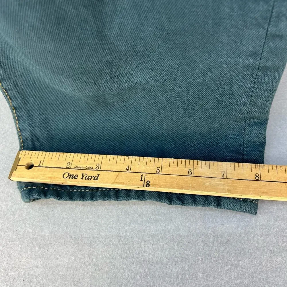 NWT Levi's 501 Big E Men's 36x36 Forest Green Button Fly Straight Minimalist
